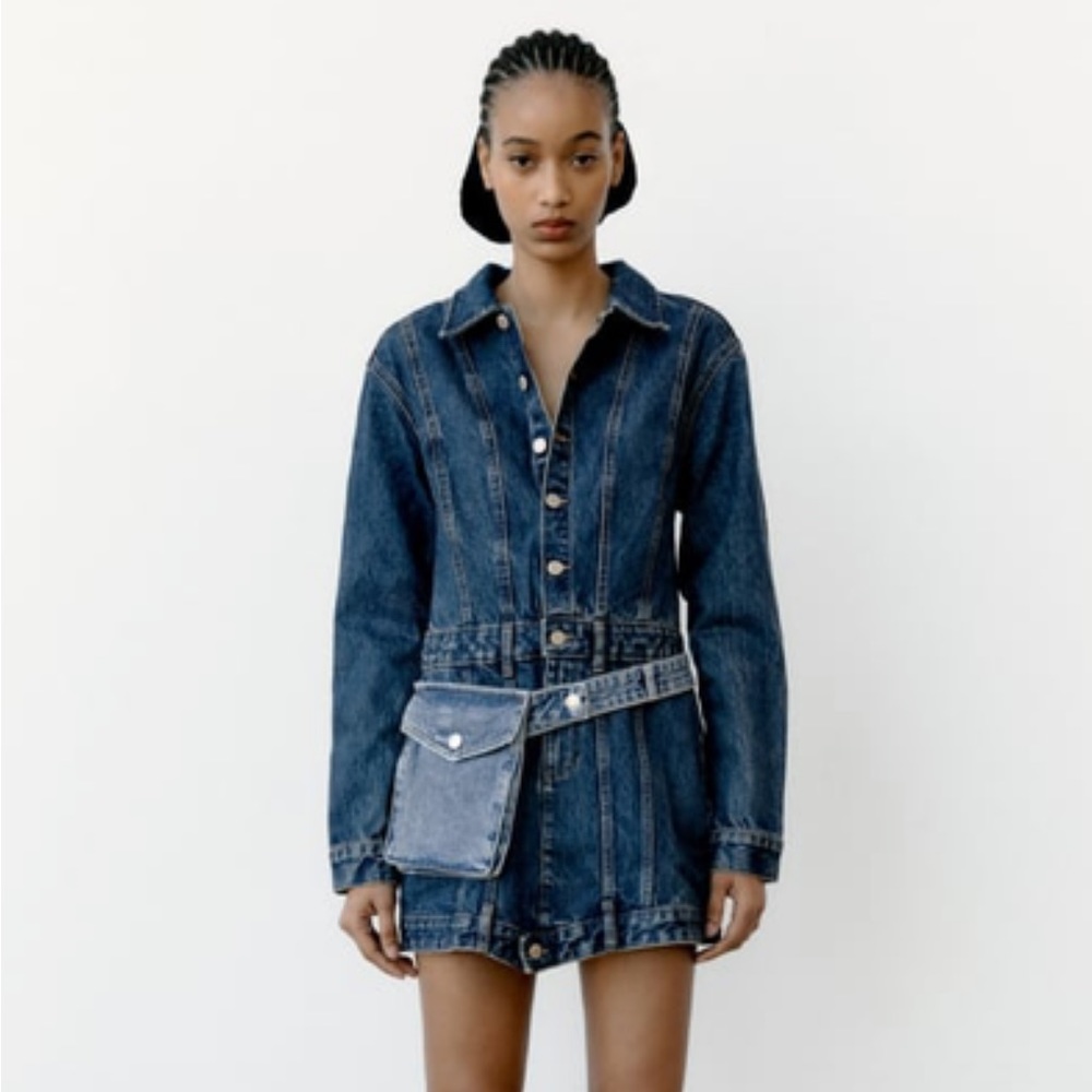 NWT denim dress